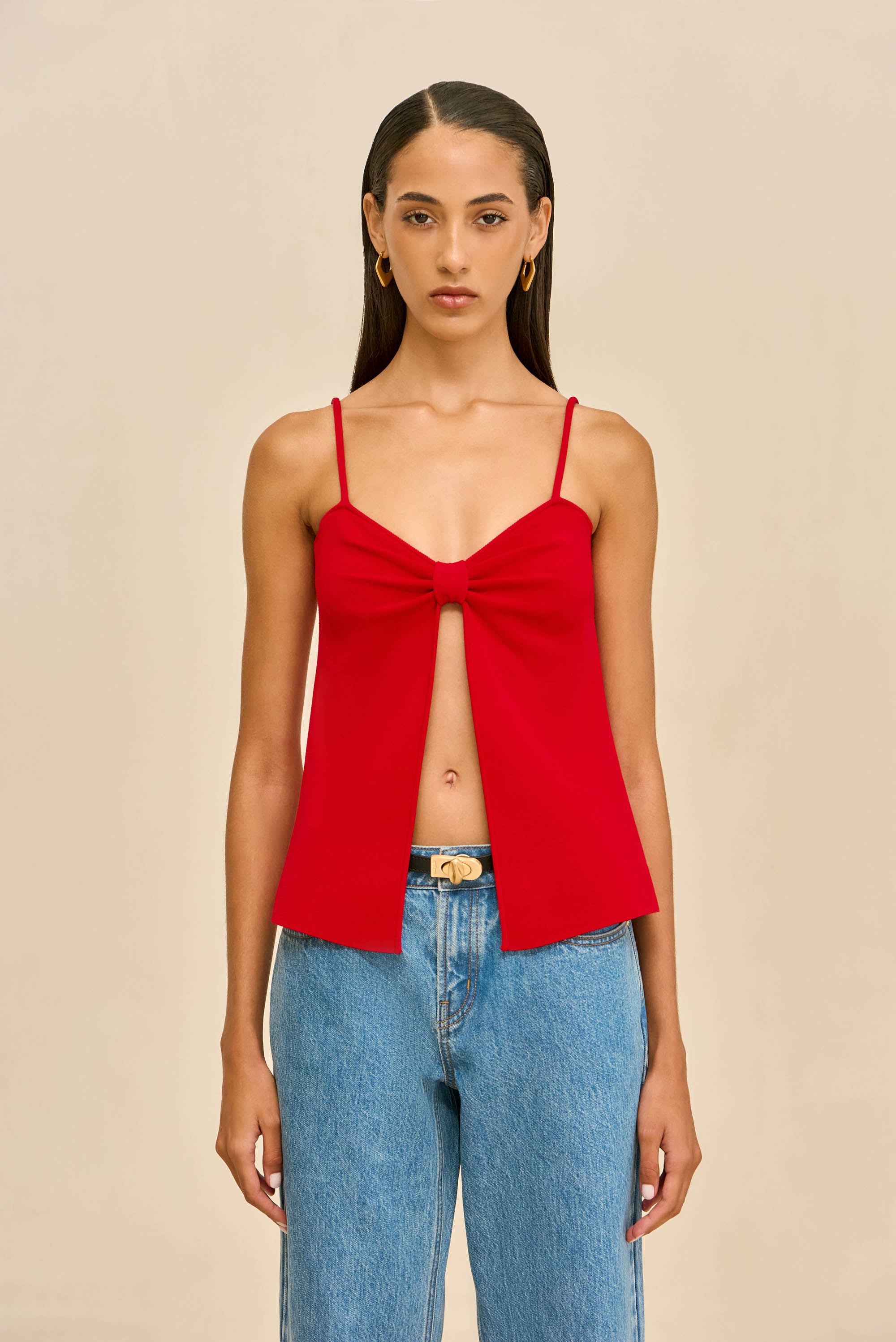 LENNON KNIT TOP - GHERMEZ