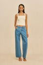 STELLA KNIT TOP - OFF WHITE