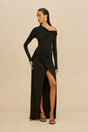 DELAINEY GOWN - BLACK
