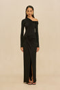 DELAINEY GOWN - BLACK