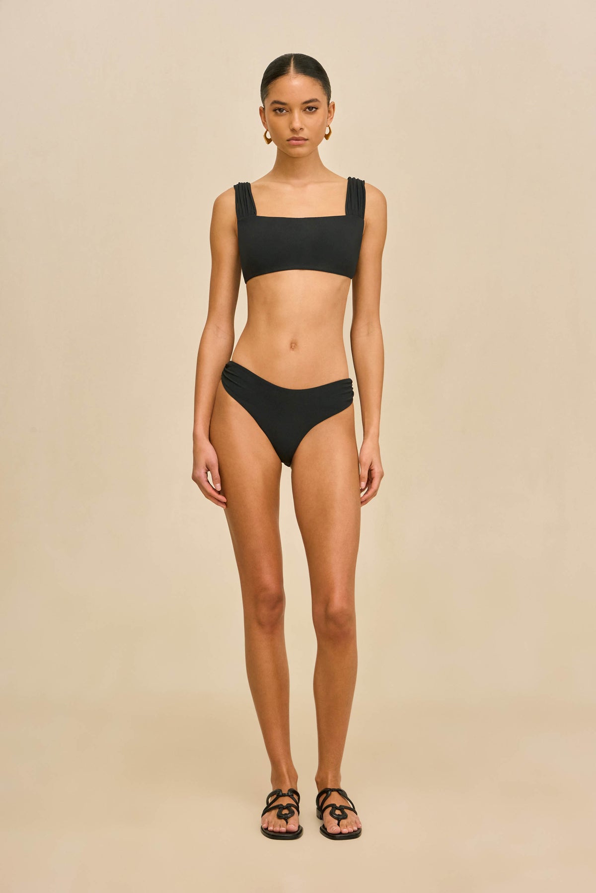 ALLIANA BIKINI BOTTOM - BLACK