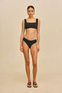 ALLIANA BIKINI BOTTOM - BLACK