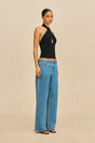 KANTA KNIT TOP - BLACK