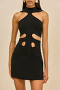 LILLIE KNIT DRESS - BLACK