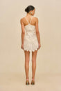 SAMELIA CROCHET DRESS - OFF WHITE