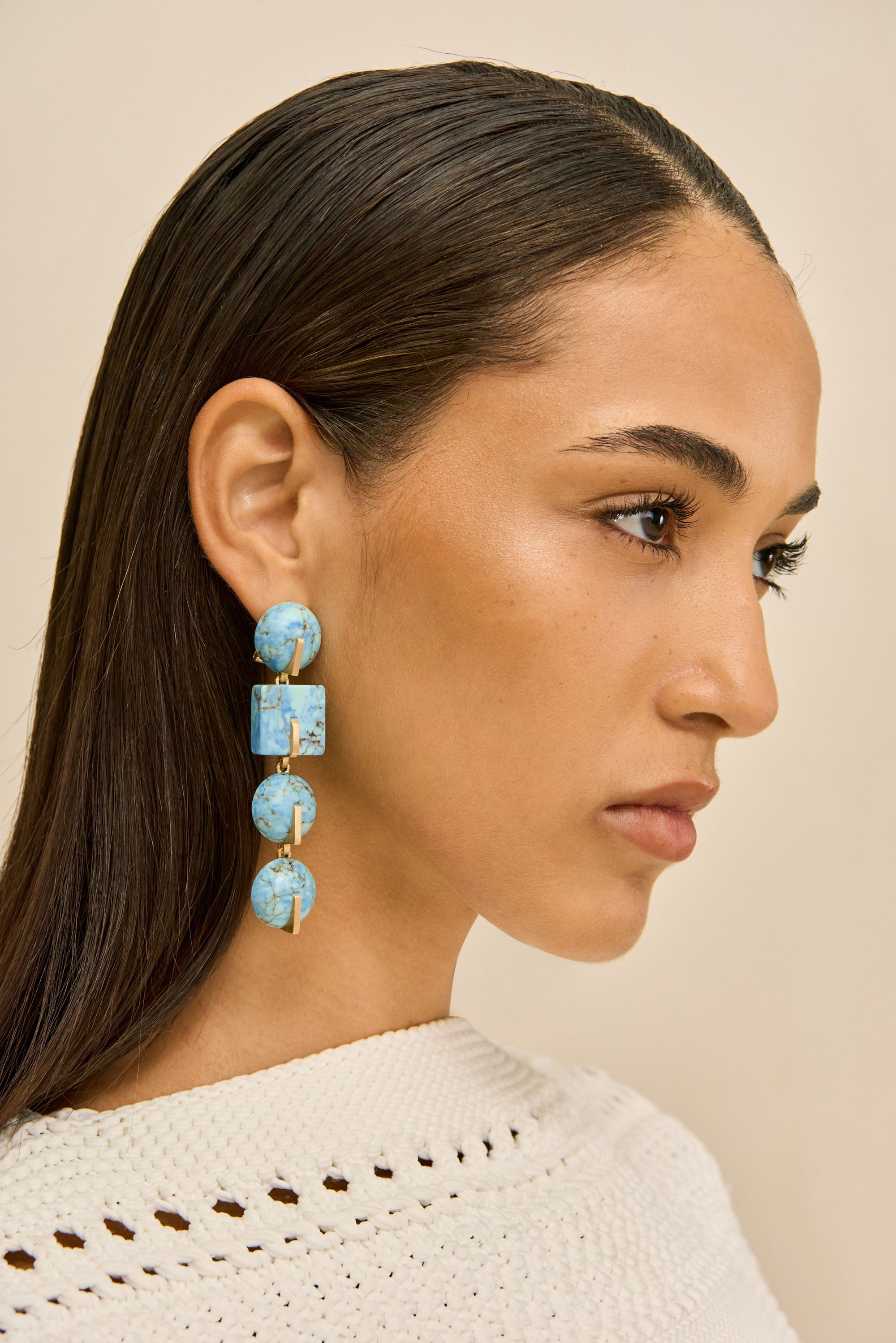 LAGUNA EARRING - IBIZA TURQUOISE