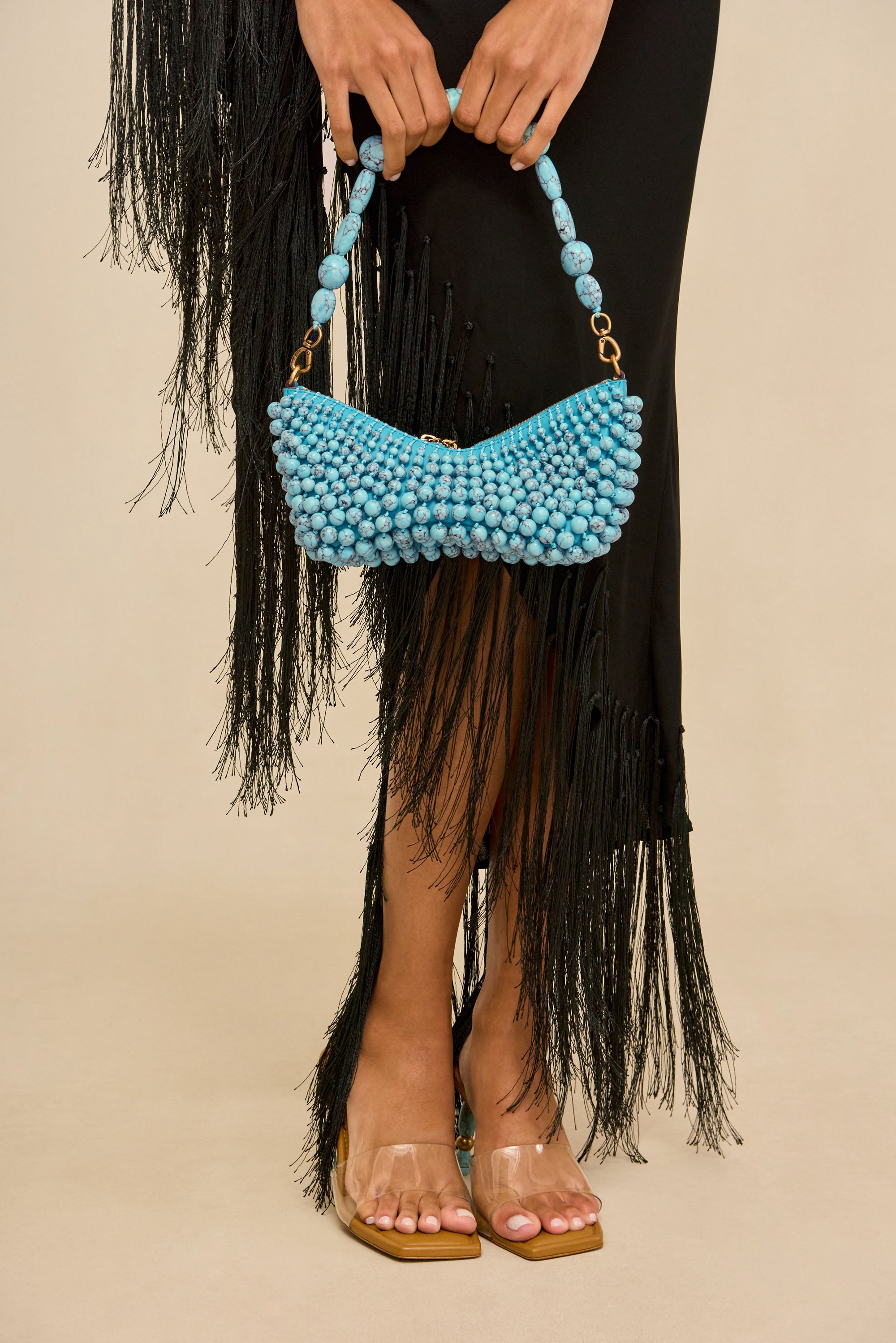 MERCIER MINI SHOULDER BAG - IBIZA TURQUOISE