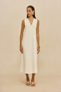 VIOLLET KNIT DRESS - OFF WHITE