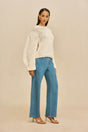 TRINA SWEATER - OFF WHITE