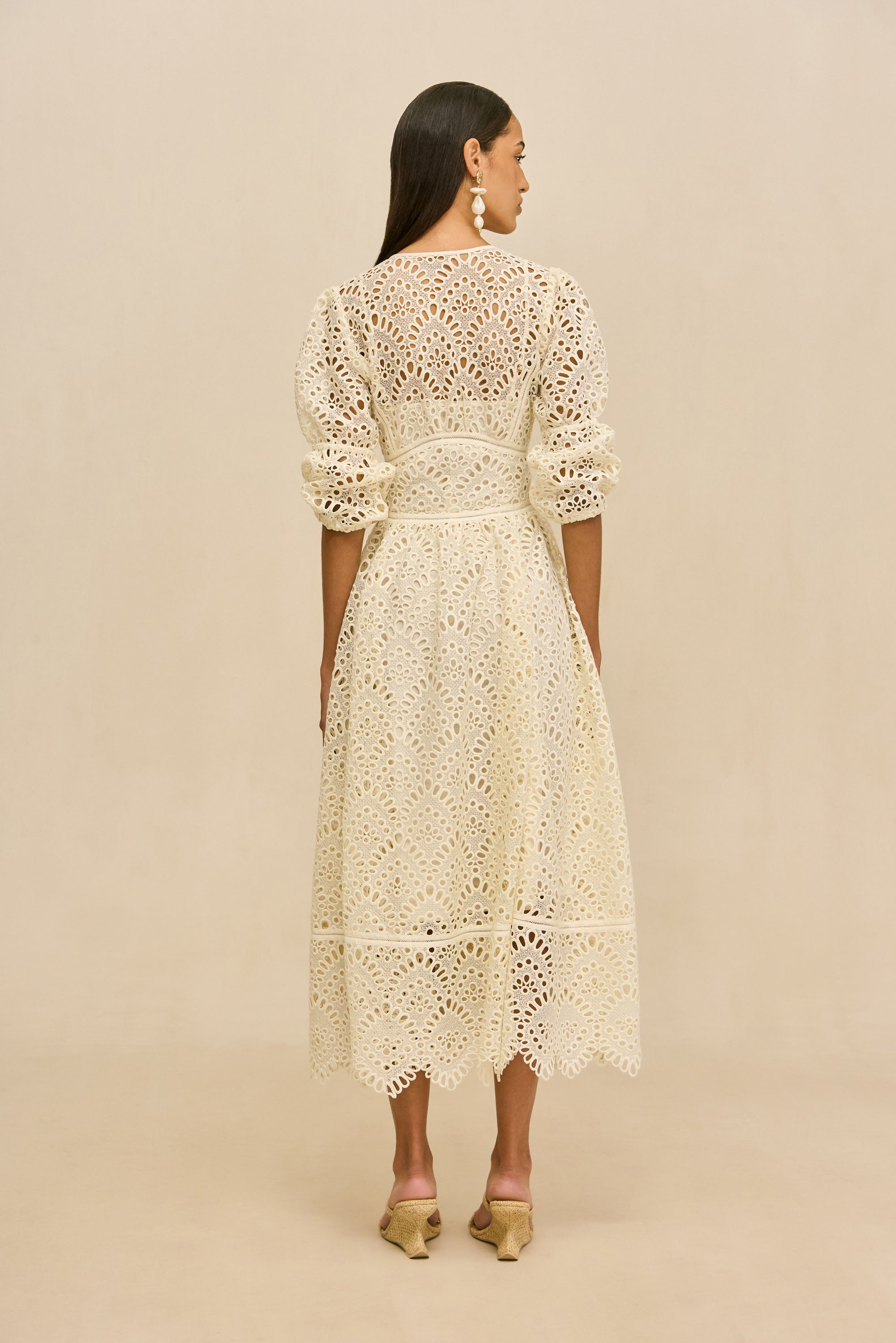 ROSALIND DRESS - OFF WHITE