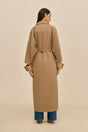 MAGDALENA TRENCH COAT - SESAME