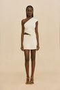 AMORET KNIT SKIRT - OFF WHITE