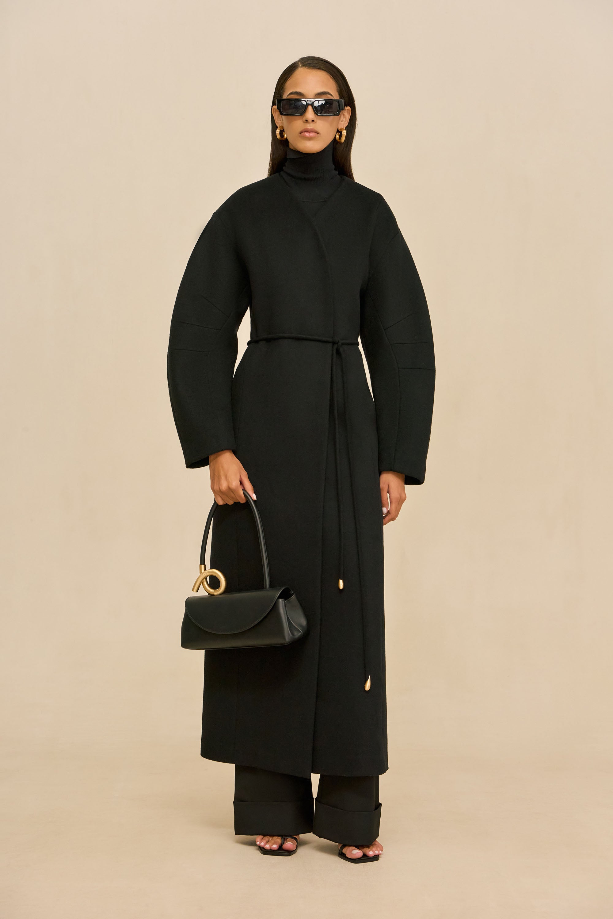 BRUNELLA COAT - BLACK