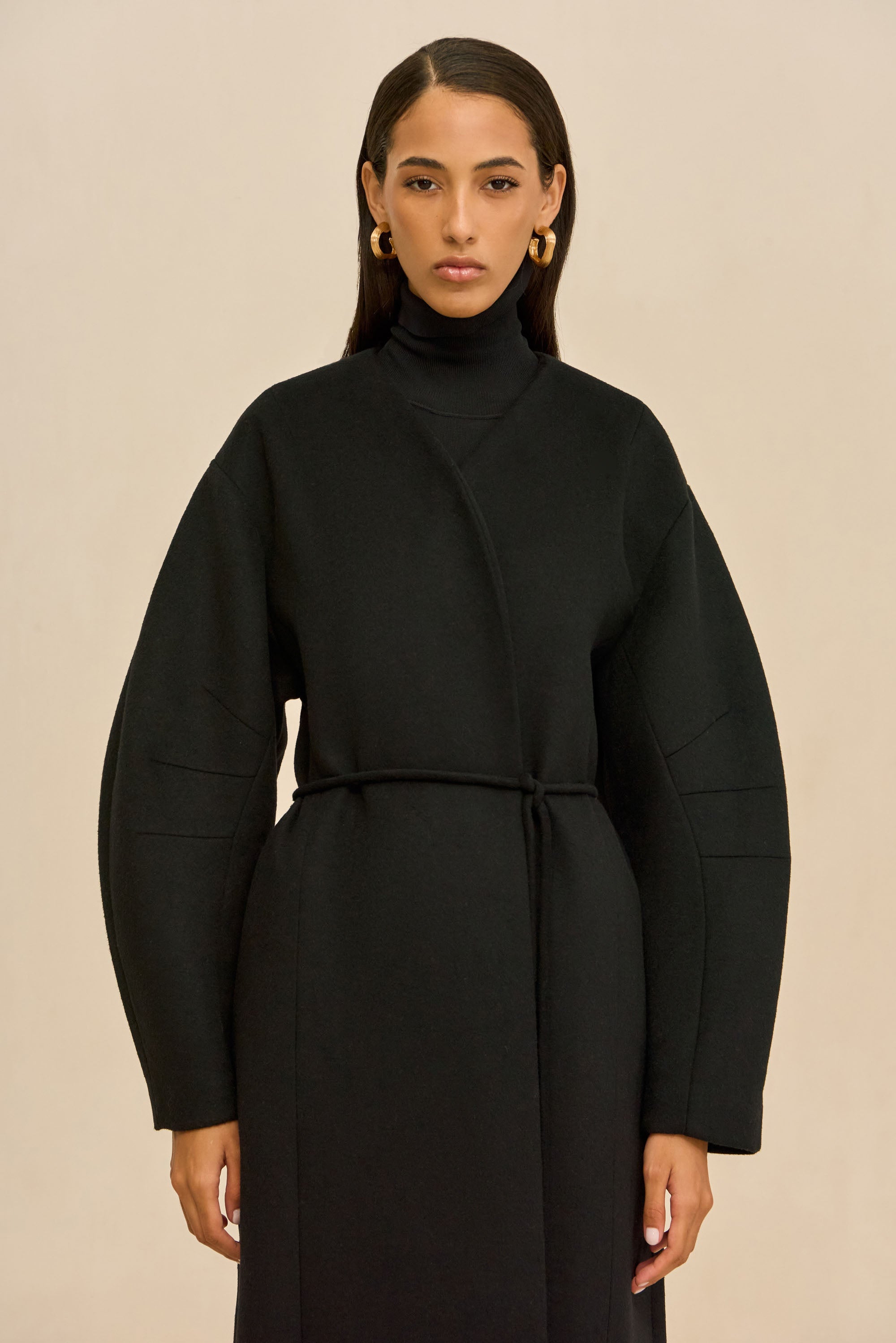BRUNELLA COAT - BLACK