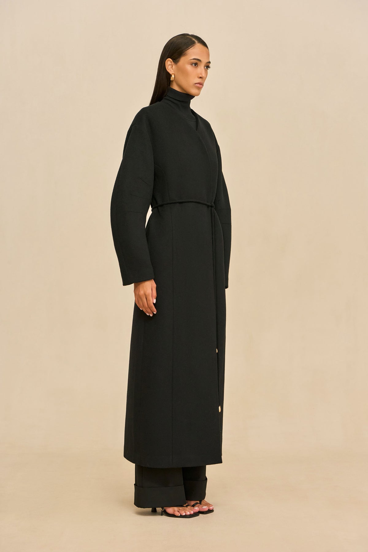 BRUNELLA COAT - BLACK