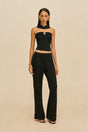 CHRIS KNIT TOP - BLACK