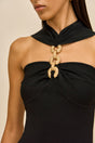 CHRIS KNIT TOP - BLACK