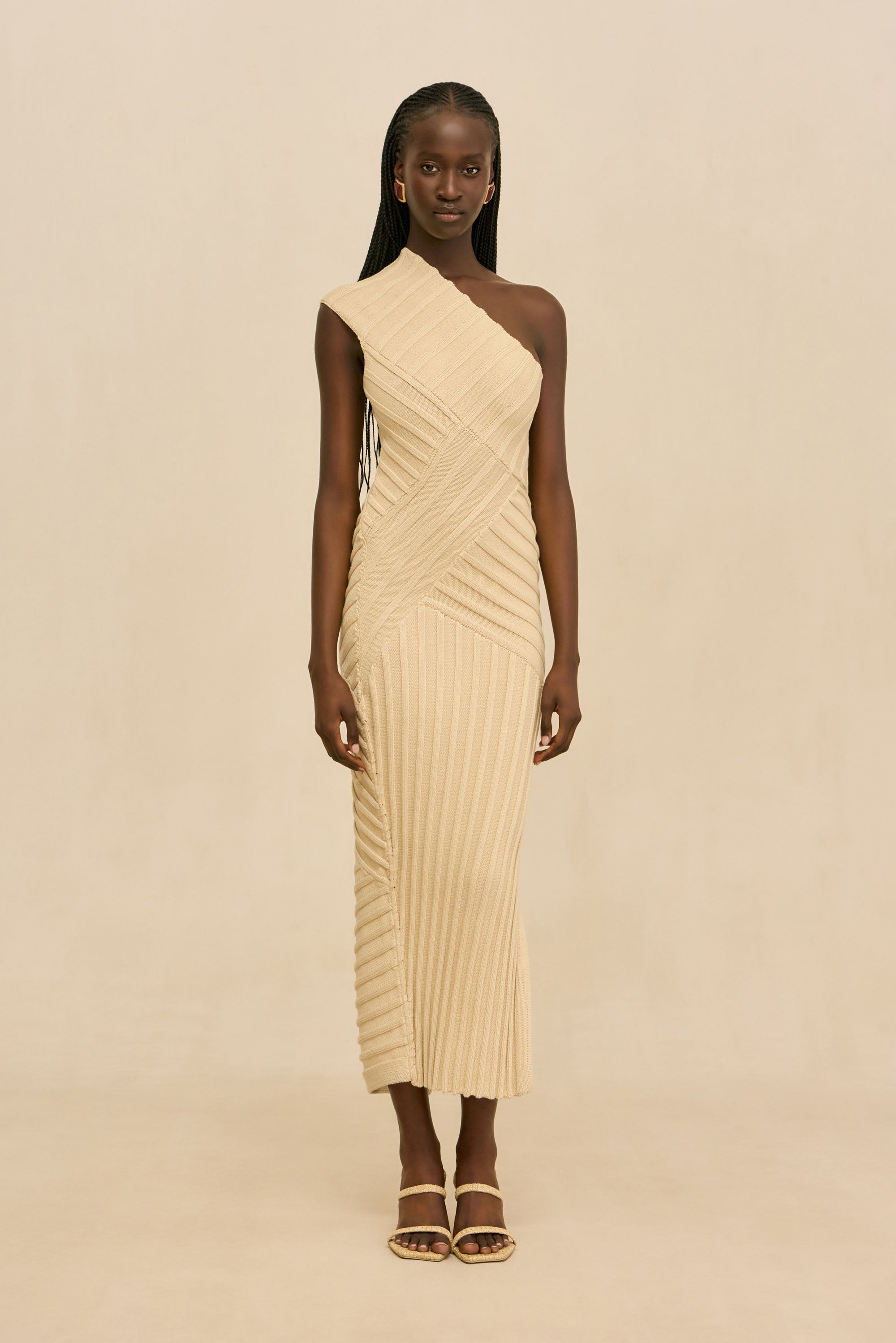 CIELO KNIT DRESS - BEACH