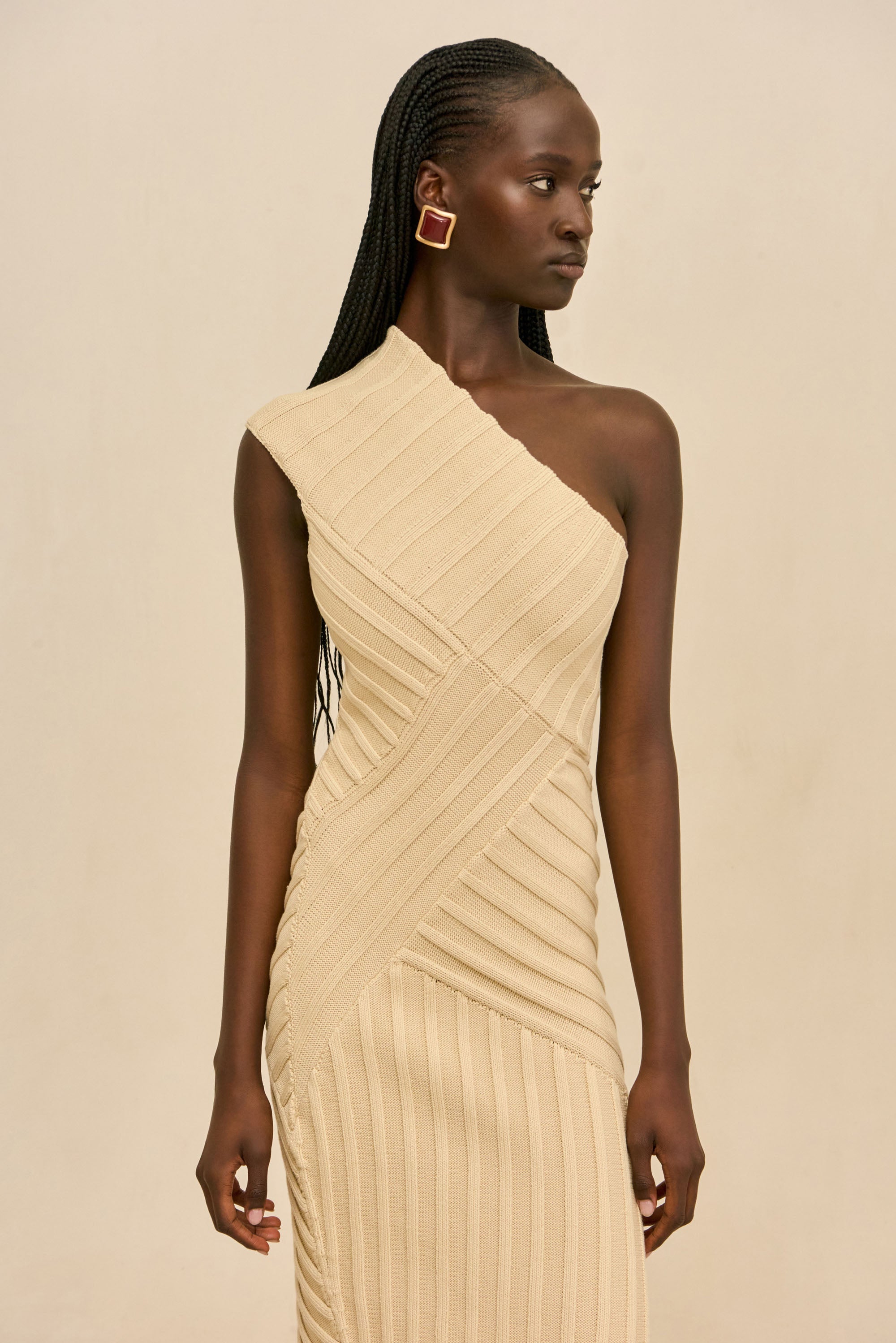 CIELO KNIT DRESS - BEACH