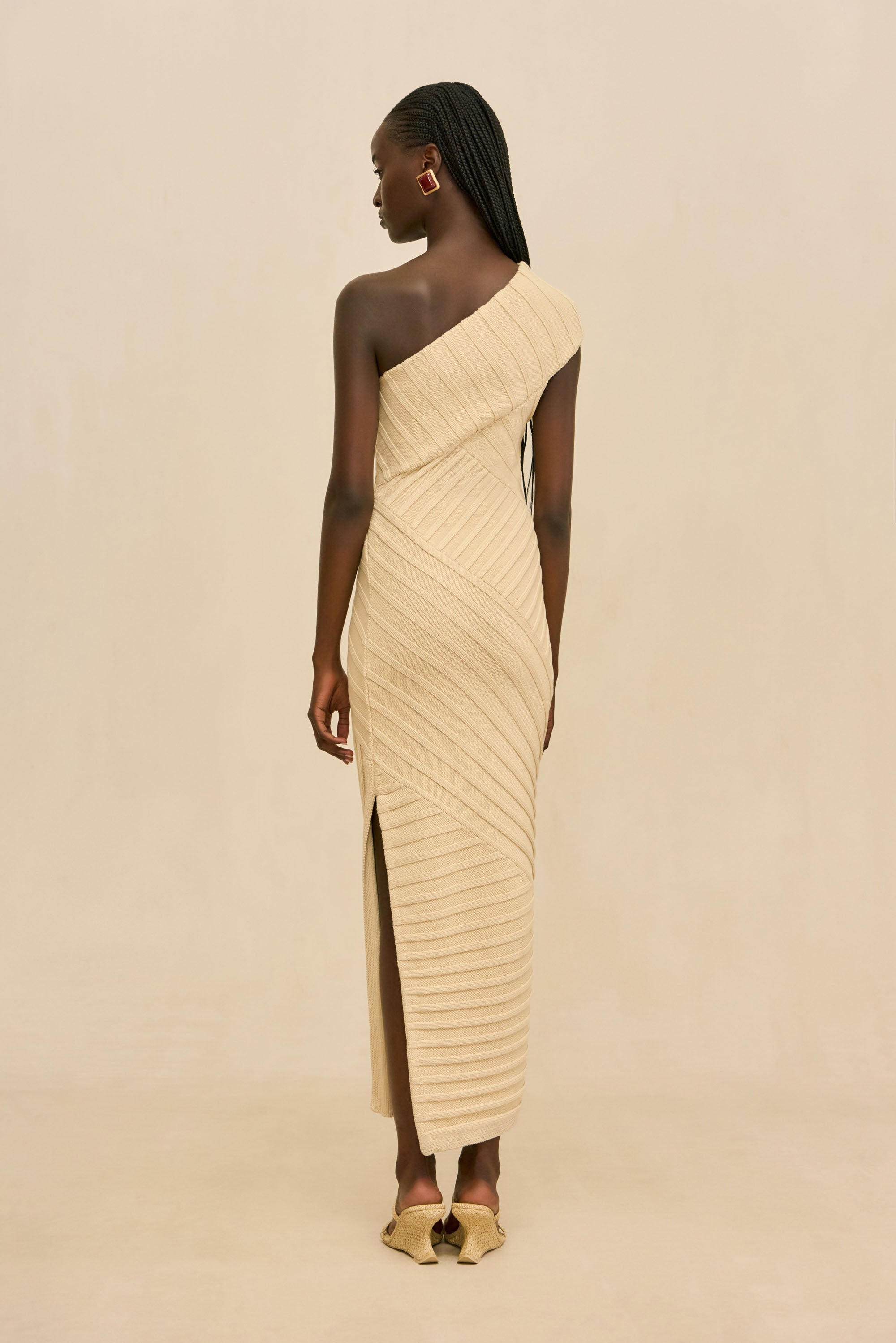 CIELO KNIT DRESS - BEACH