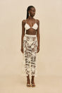 AMINA CROCHET SKIRT - WHITE