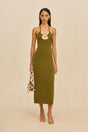 VALMA KNIT DRESS - SERPENT