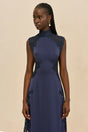 ANIMA DRESS - DEEP LAKE
