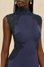 ANIMA DRESS - DEEP LAKE