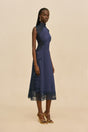 ANIMA DRESS - DEEP LAKE