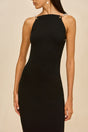 CASSI KNIT DRESS - BLACK
