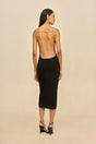CASSI KNIT DRESS - BLACK