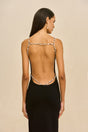 CASSI KNIT DRESS - BLACK