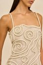TALINA DRESS - OFF WHITE