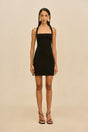SIAM KNIT DRESS - BLACK