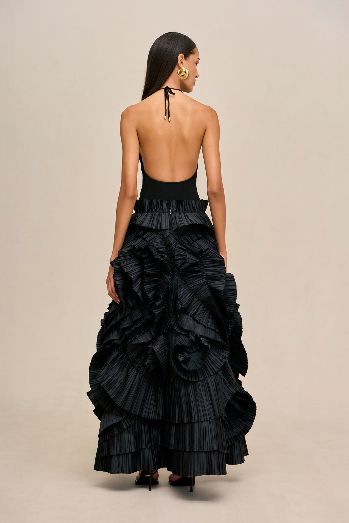PRIMAVERA SKIRT - BLACK