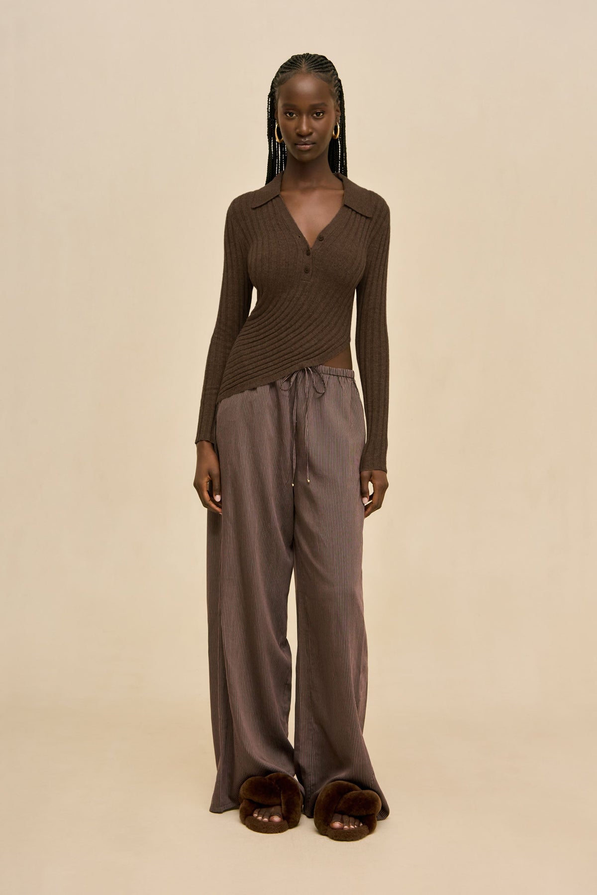 CARYS PANT - WREN STRIPE