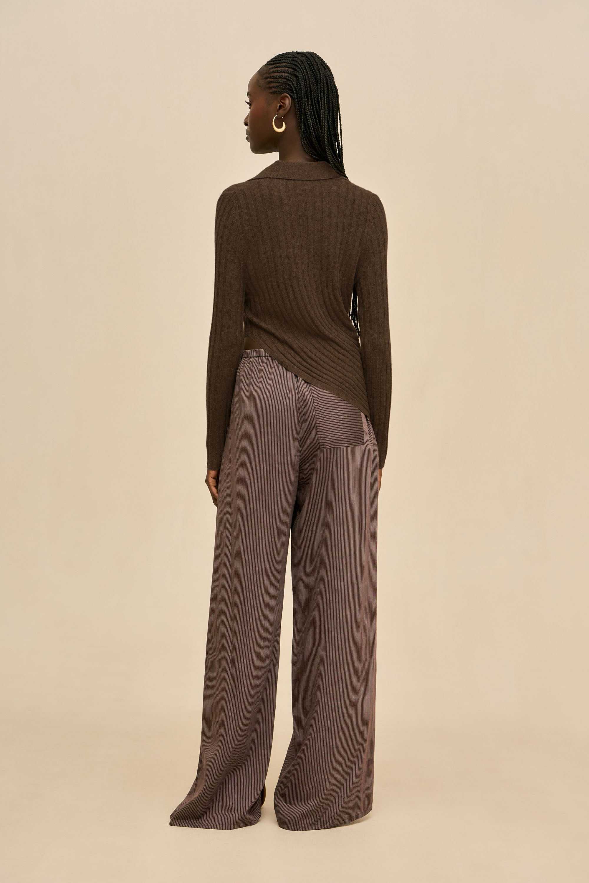 CARYS PANT - WREN STRIPE