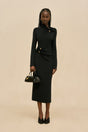 VERA KNIT DRESS - BLACK