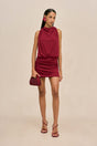 MAELLE DRESS - WINTER PLUM