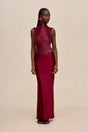 TARAJI TOP - WINTER PLUM
