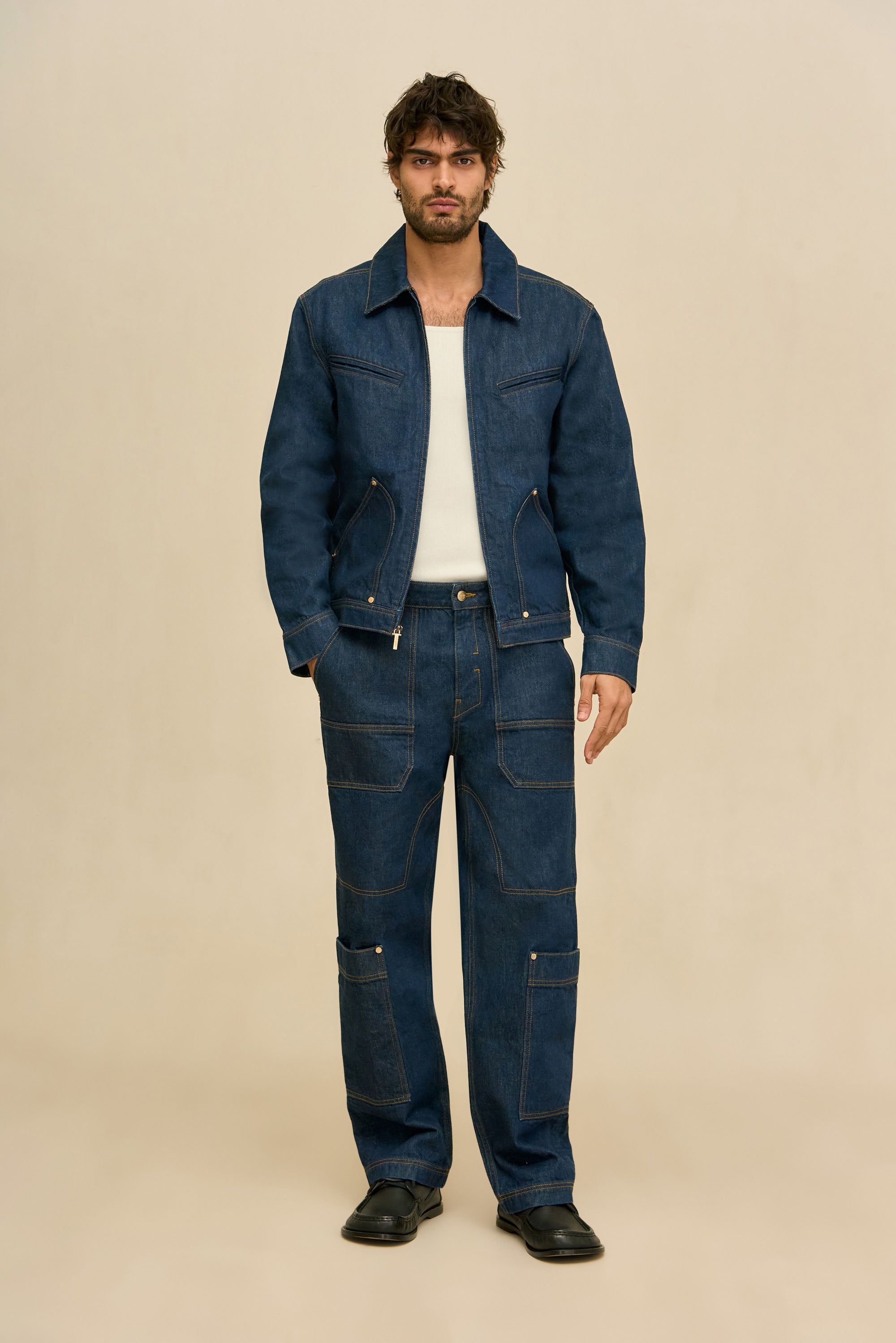 TORU JACKET - INDIGO