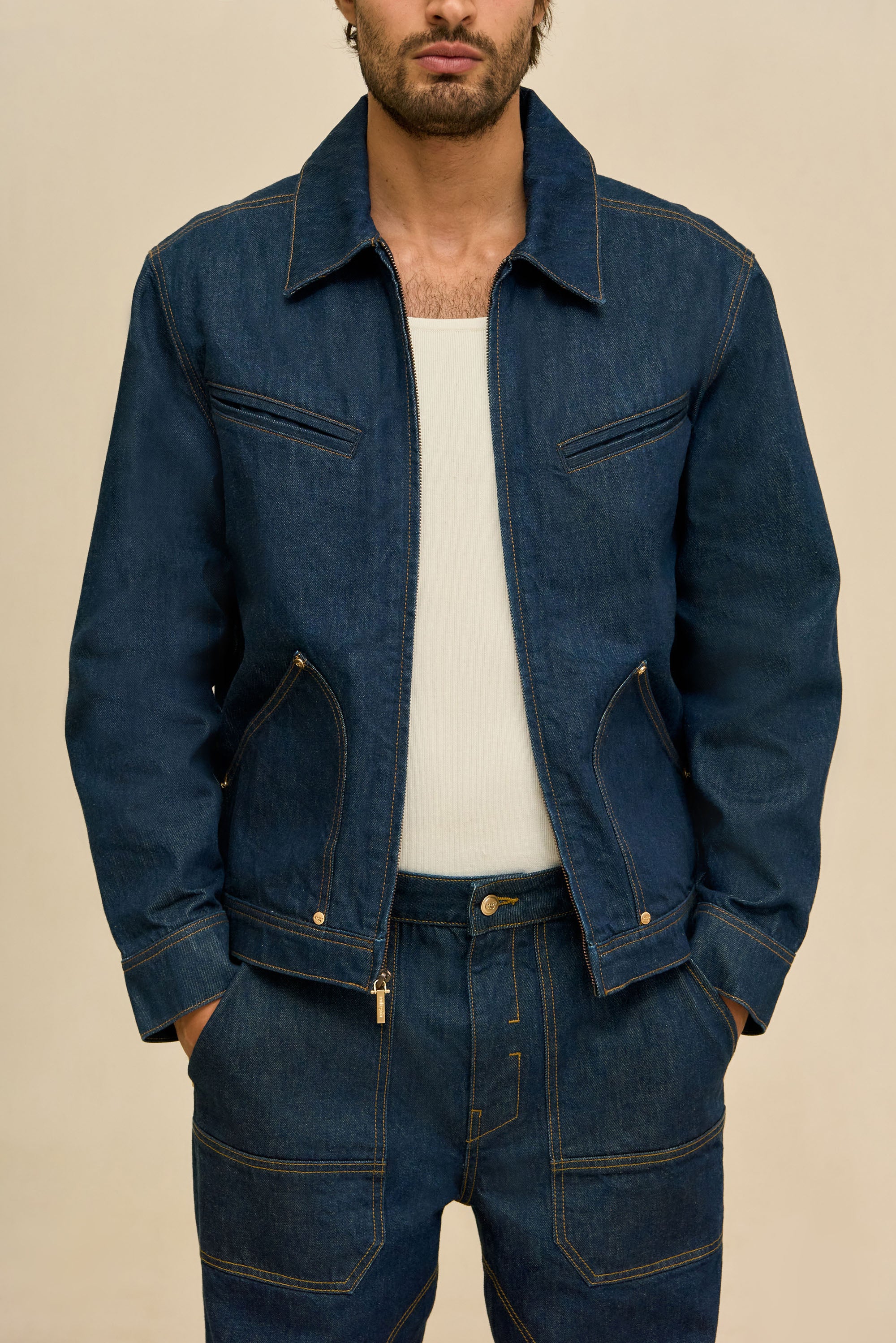 TORU JACKET - INDIGO