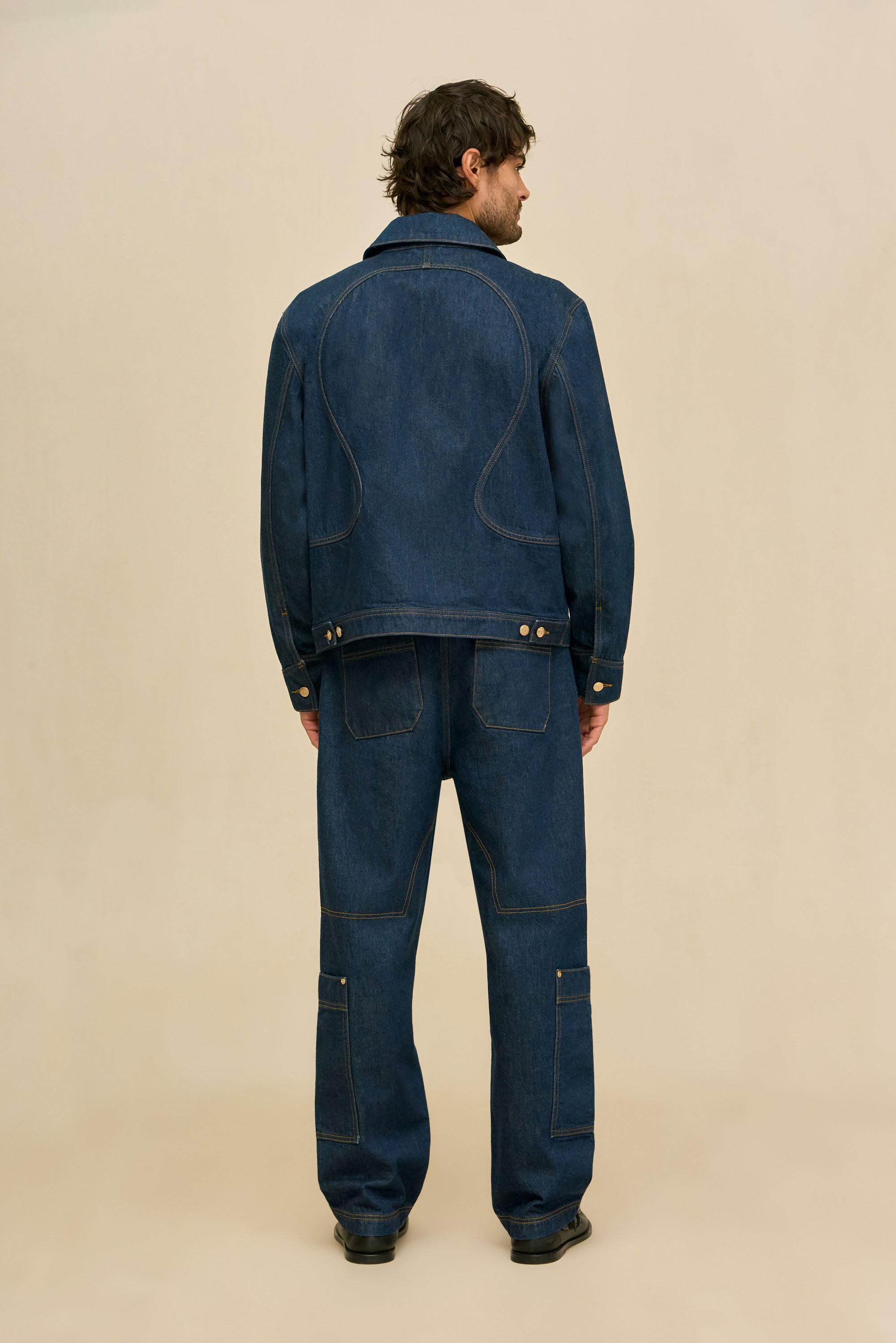 TORU JACKET - INDIGO