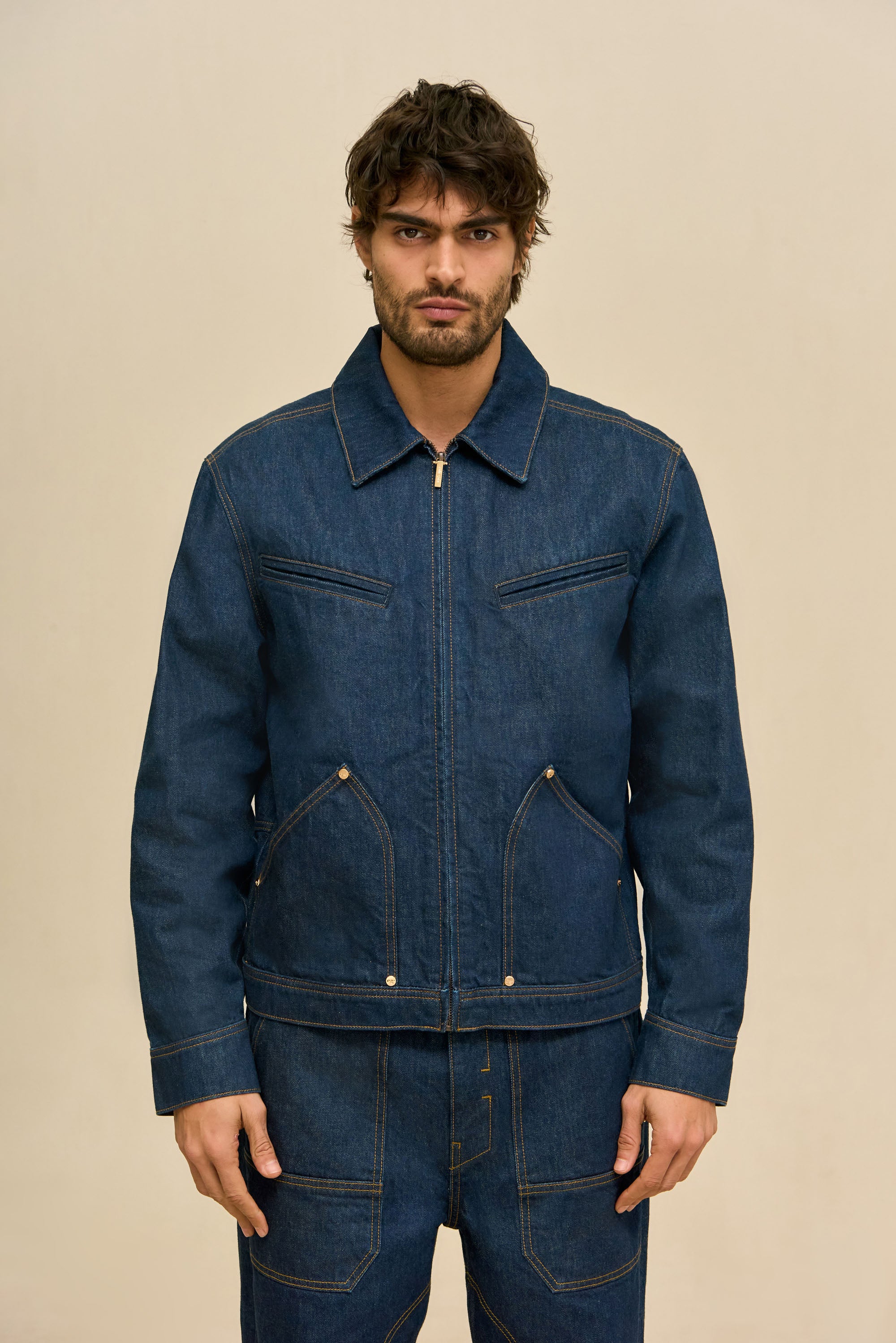 TORU JACKET - INDIGO