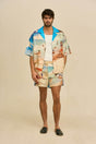 IPANEMA SHIRT - RIO BEACH PRINT