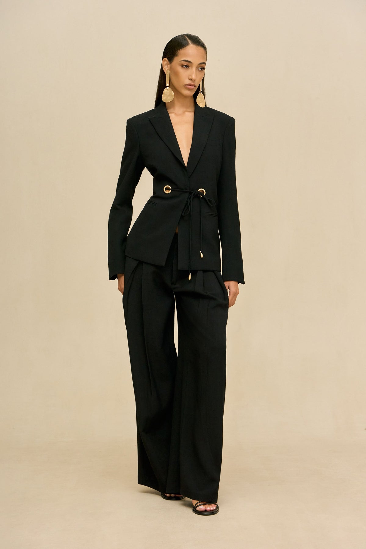 MAIRA BLAZER - BLACK