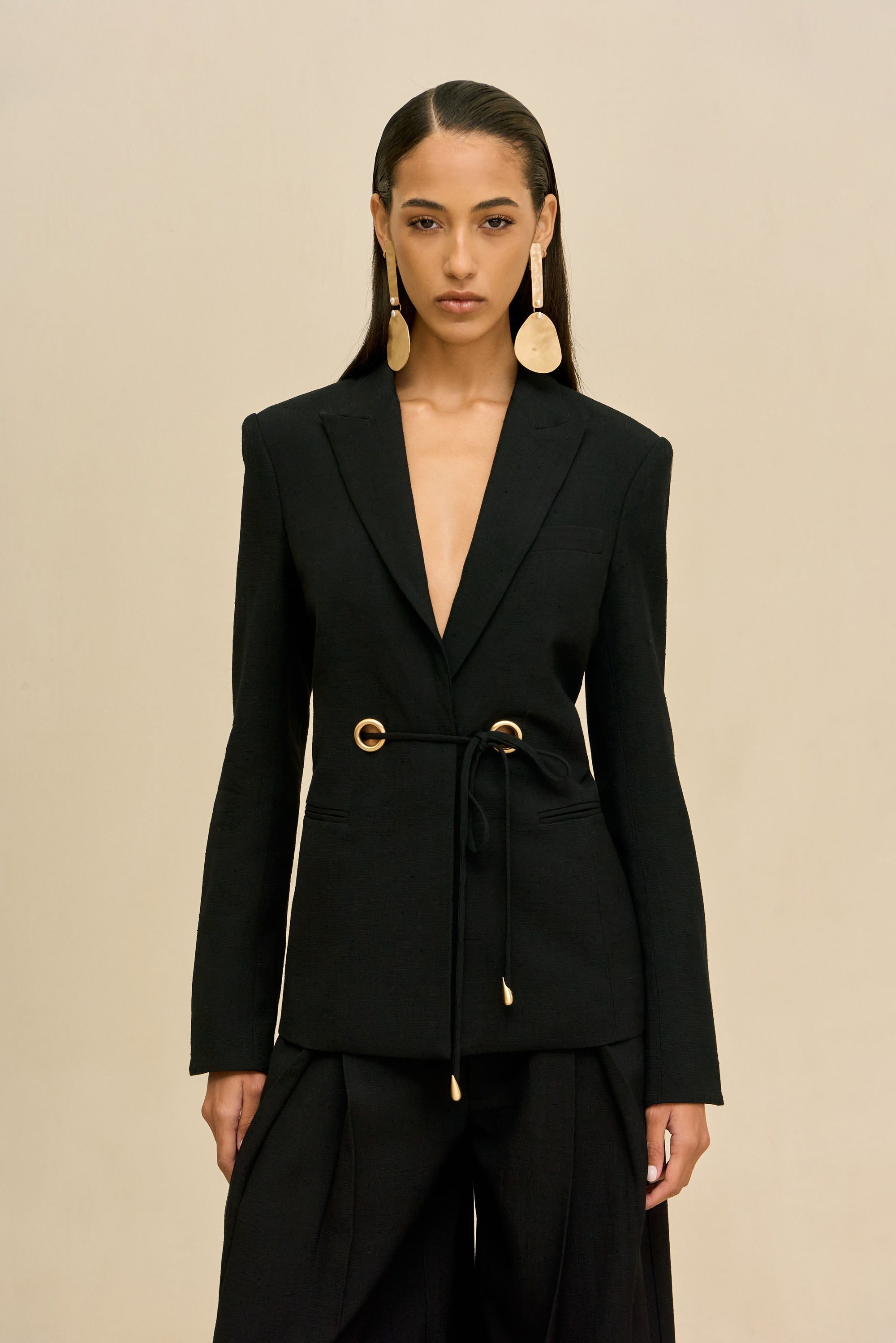 MAIRA BLAZER - BLACK