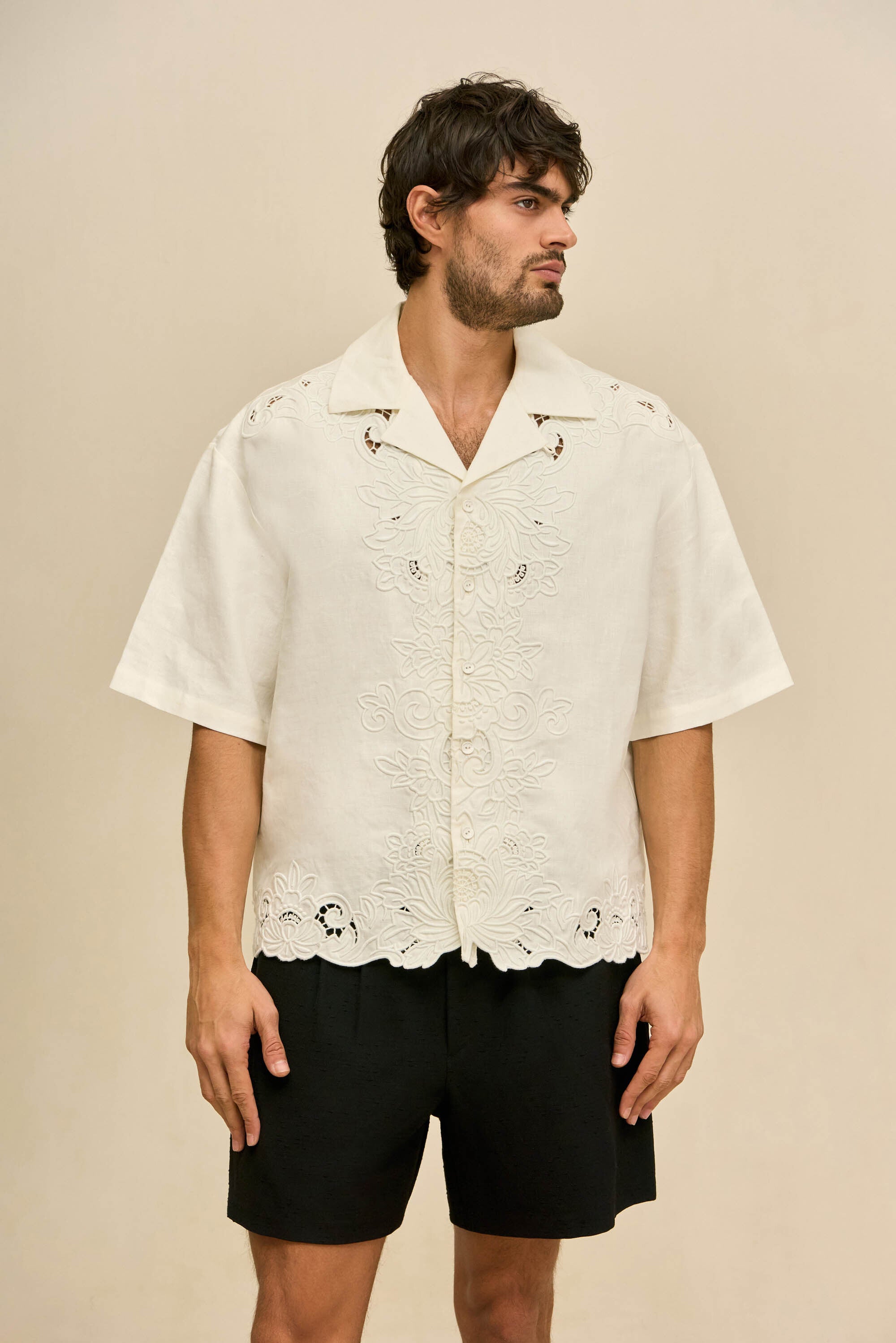 BRUNO SHIRT - OFF WHITE