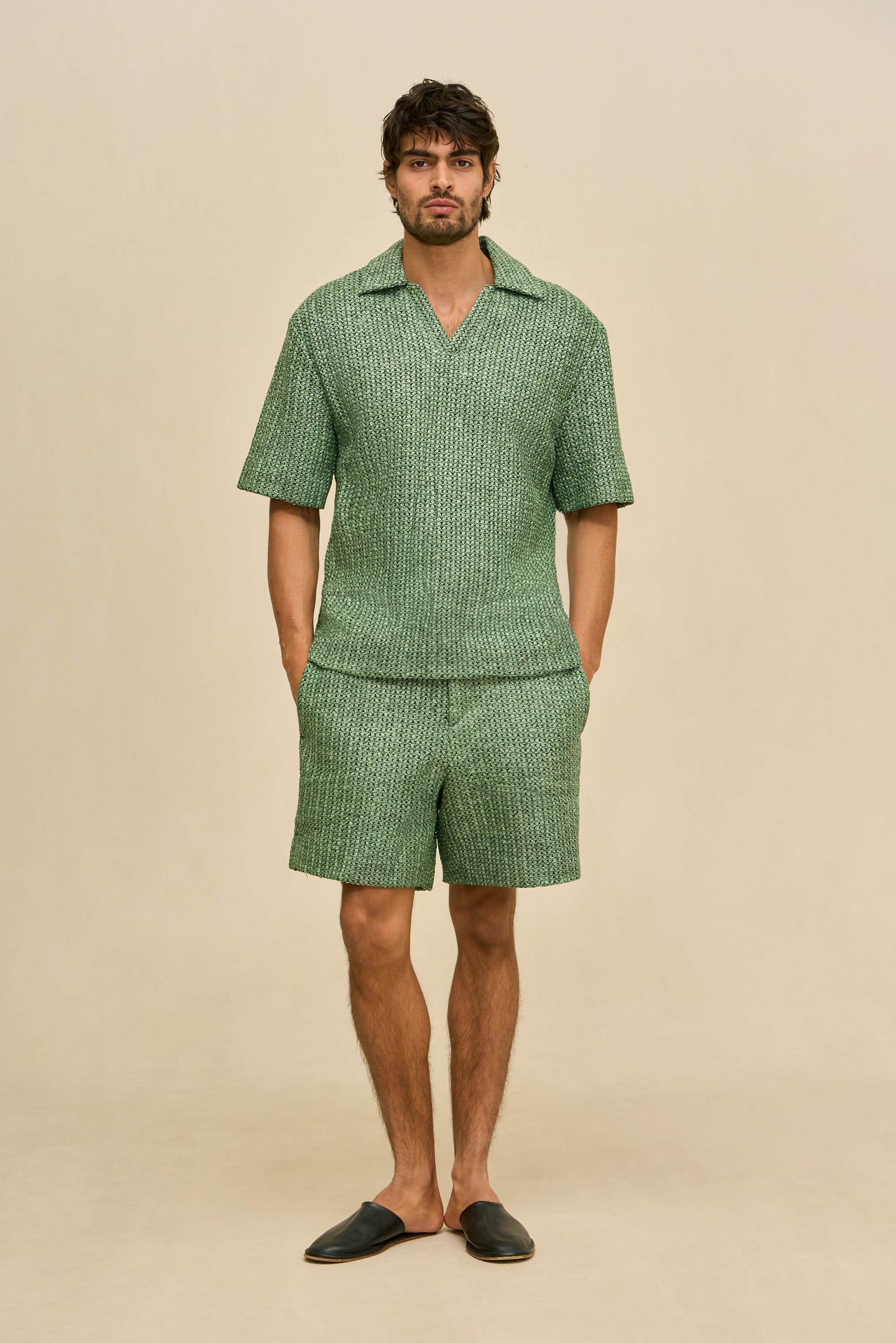 LORENZO SHIRT - SAGEBRUSH