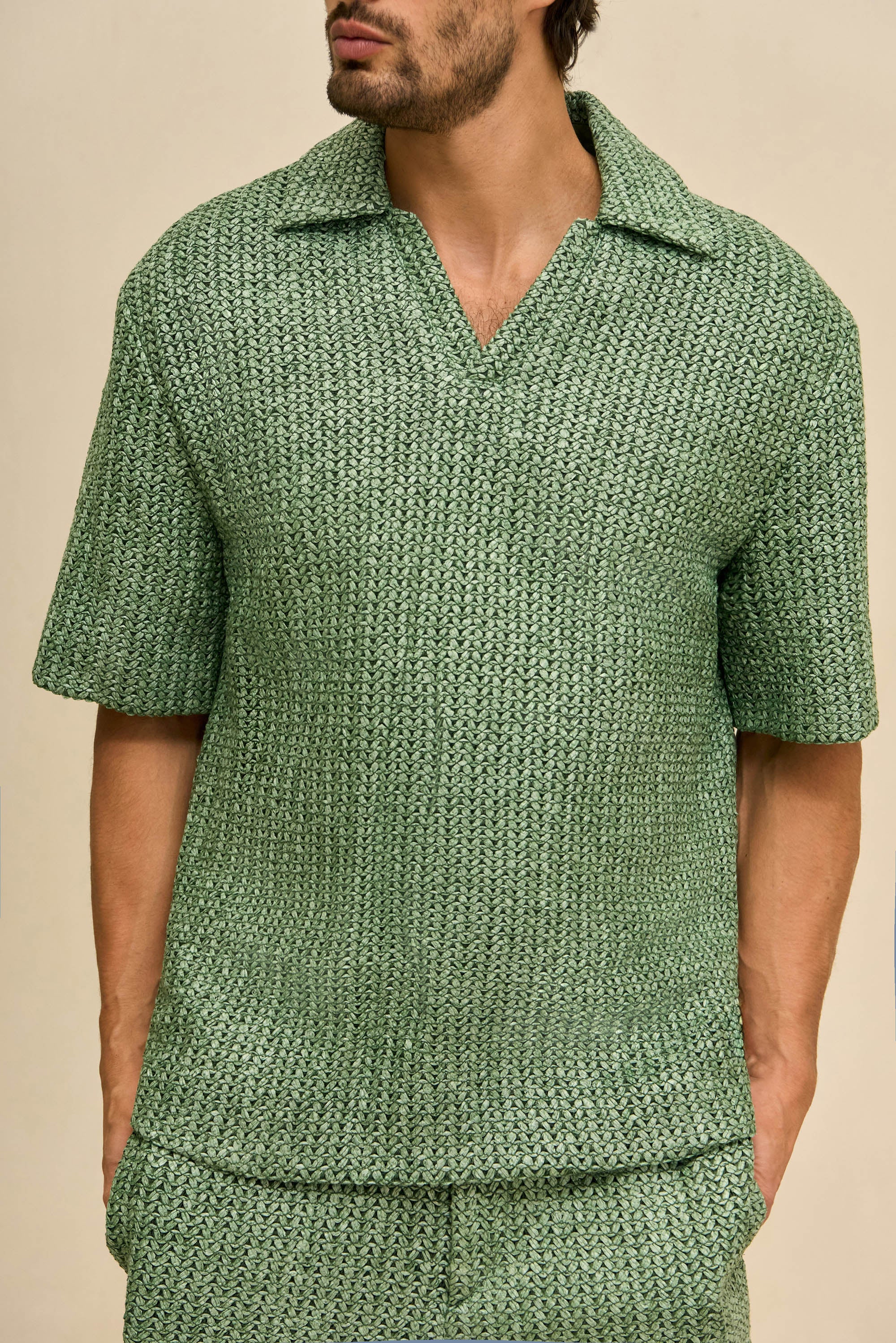 LORENZO SHIRT - SAGEBRUSH